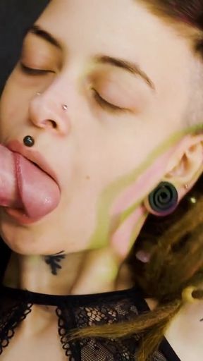 Hippie Babe's Big Cock induced Anal Climax   Clip 1