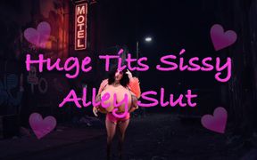 Huge Tits Sissy Alley Slut