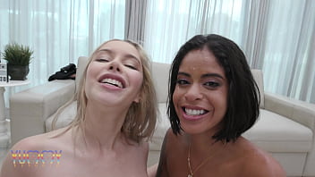 Natasha Rios and Vivian Lola on a balls deep two on two with pee drink cream pie swallow, atogm and lots of anal riming