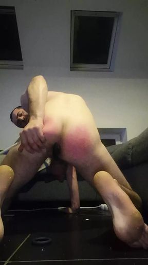 My ass all red for you