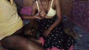 At night, Bhabhi did not take off her maxi, so I lifted her maxi a little and fucked her