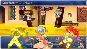 Ryona Traps Thieves in a Hot Ninja Showdown - Seductive Hentai Action