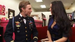 Men In Uniform Love Big Tits