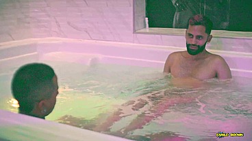 Mowgli Fucking Camilo Brown's Ass Bareback Filling His Mouth And Swapping The Cum In Hot Kiss