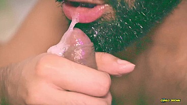 Mowgli Fucking Camilo Brown's Ass Bareback Filling His Mouth And Swapping The Cum In Hot Kiss