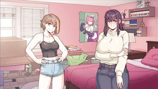 Maayon Plays: Chloe Got Boner's First Day with Big Tits & Curvy Skills