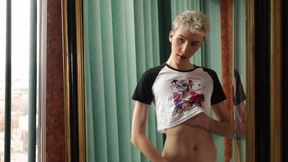 A Fat Georgian Fucked Me in the Mouth with a Huge Dick and Tore My Hole