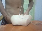 Twink Fucked her on kitchen tabe. She made me fuck he roughly