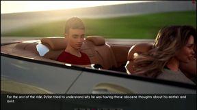 AWAM #14 - Dylan saw the yoga ladies took a shower and masturbate...Sophia and Liam had sex.