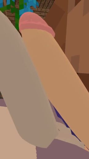 Thrilling moment from "Minecraft Jenny Mod Fucking Rambley in the ass and getting a blow job as well"