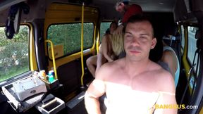 Czech Bang Bus 3 Hot Gangbang with a Busty MILF
