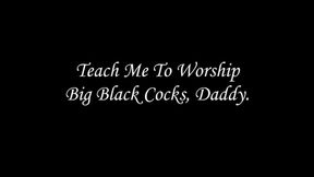 Hotwife Learns To Worship Big Black Cock