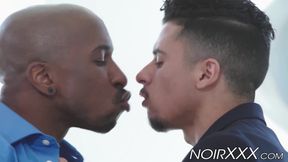 Black Max Konnor picks up hunk for interracial sex