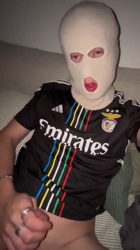Masked Soccer Bro Late Night Gooning Session   Clip 1
