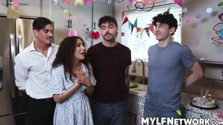 "Anal Birthday Gift - Step-Mother's Ass Fucked By Her New Boyfriend"