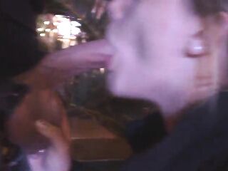 Cute Cutie Undresses in Public to Suck Rod and Public Sex