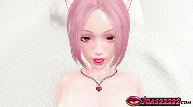 Big Tits Kitty Cosplay Squirts Pussy Licking 3D Hentai Uncensored
