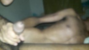 red 095 wetting the whole bed while taking dick