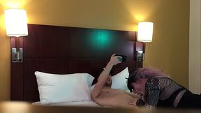 Hot Goth Trans Girl Sucks Dick