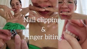 Short nails and painful bites