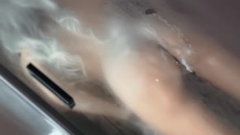 Caught Red-Handed: TheoRhena's Shower Surprise