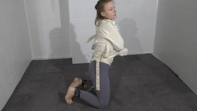 30 Minutes Strait Jacket Escape for tboLilith - Part 1 mp4 HD