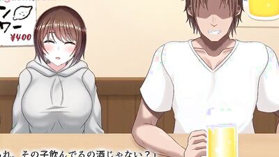 Raw uncensored Japanese hentai with defenseless boyish girl - Defenseless Boyish Girl Is Cuckold 1