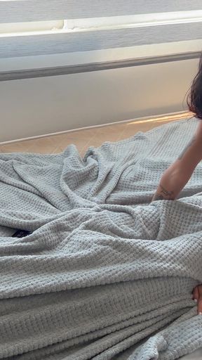 My stepsister enters my room unannounced... We ended up fucking.   Clip 1