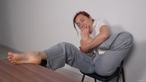 Angie Elif Soles Tease & Job (HD - MP4)