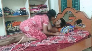 Indian woman with a fat ass is ready to please her hubby