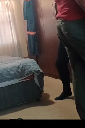 My Stephdad and His Friend Wanted to Fuck Me Both at the Same Time While One Is Jerking off Over My Cum Dripping Tight Pussy