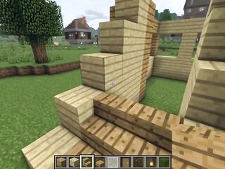 How to build a Modern Wood Abode in Minecraft