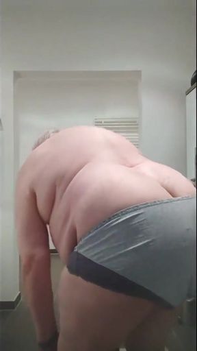 Horny All Day in Wifes Worn Pant