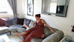 Elegant Dress Butt Drops