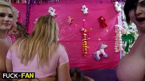 Fuck a Fan 4k &ndash_ Rock star Chris Magical blowjob w massive tits Siri Dahl, Samantha 38 g, Nikki Sexx &amp_ Beverly Paige