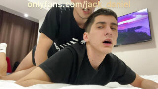 Rough sex blowjob, creampie, masturbation, rough, cumshot, bareback, cumming &#8211; amateur young guys, big cock assfucked