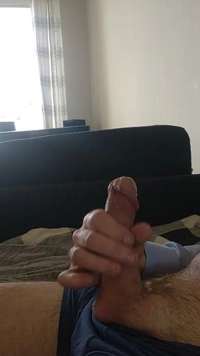 Big Cumshot After Masturbate for a Long Time