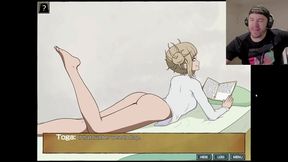 My Hero Academia – Big-Busted Anime Heroine Gets Foot Job & Intense Orgasm