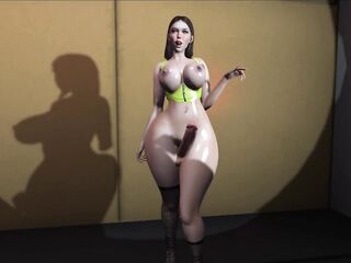 Sam Assistant Nice-looking SHEMALE HENTAI CG
