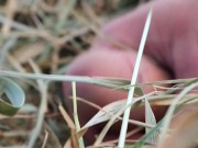 Young jerking off: Masturbation in the Hay in the Village - KolowskiBRO at Grandpa's Father!