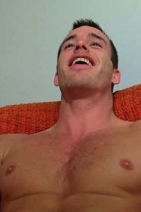 Sexy Straight Guy Jake Jerking Off