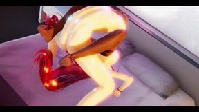 Hs Dxd Hentai - Rias Gremory Fucked Hard in His Beedroom - Japanese Asian Manga Anime Cartoon Game Porn Video Animation