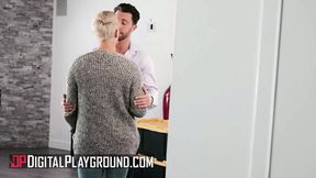 Ryan Keely is a sexy temptress, Seth Gamble can't resist her sultry moves.