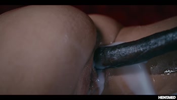 Emiri Momota and Josephine Jackson's Intense Alien Lesbians Bondage Frenzy