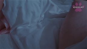step mom catches us in her bed! then puts step daughter on top - kisscat & amber bloom