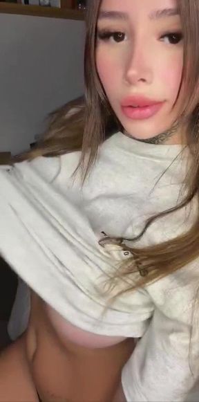 Female Onlyfans Model in Studio