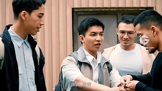 Hot asian boyfriends swap and share big cocks in group gay sex