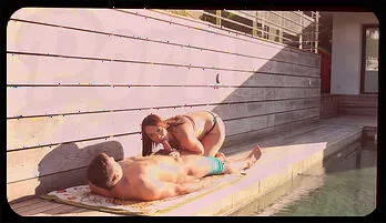 Seductive MILF Angelique Luka Gets Intense Poolside Pounding