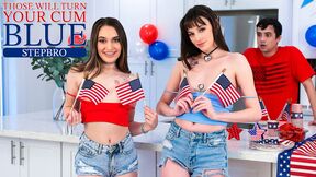 Those Will Turn Your Cum Blue Step Brother!! - Lana Smalls & Sera Ryder