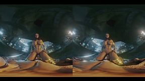 DC Heroine on Top: Amazon Fun Parody